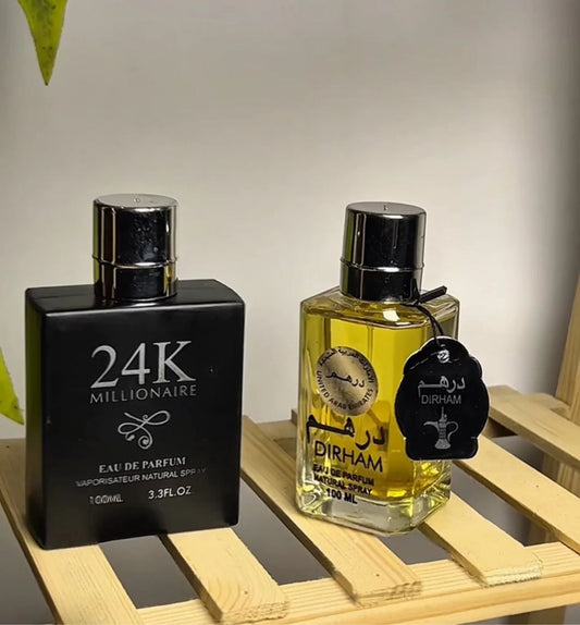 Buy 1 Get 1 Free - Pack Of 2 Perfume - Drhm + 24K
